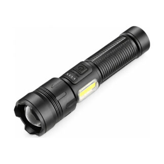 Ezyflash ไฟฉาย LED แรงสูง มีแบตในตัว ชาร์จด้วย USB-C กันน้ำได้ IP65
